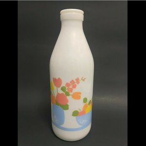 Rare EGIZIA Italian Glass Milk Bottle No Lid Alpac